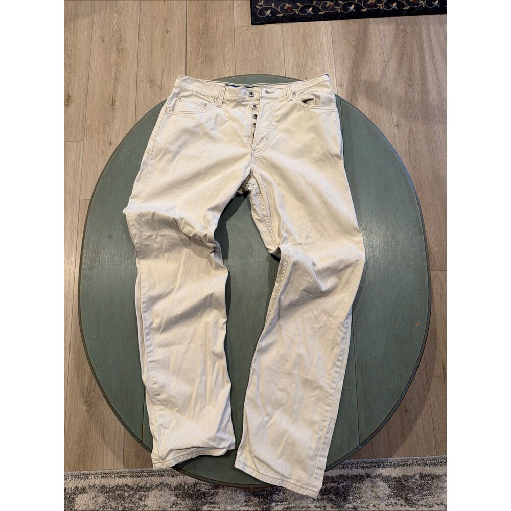 Vintage Levi’s SilverTab Women’s‎ Guy’s Fit Off-White Jeans 13/14 USA Made